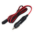 12V SAE Car Power Cord Cigarette Lighter Plug to Solar Battery Charging Connecting Cable, Length: 1.5m, 1.5m
