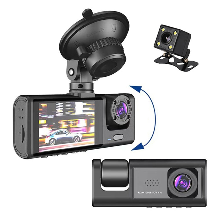 A1 3-lens Video HD  Car Driving Recorder