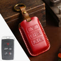 For Land Rover Car Cowhide Leather Key Protective Cover Key Case, For Land Rover