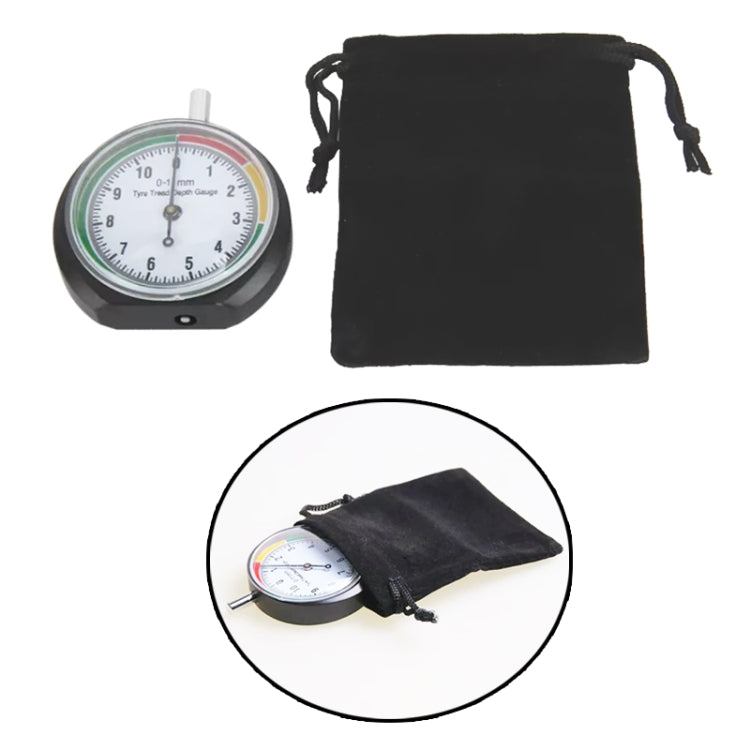 PC-3623 Car Tire Tread Depth Detection Gauge Pointer Monitor, Pointer