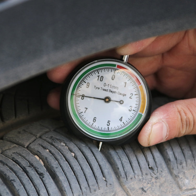 PC-3623 Car Tire Tread Depth Detection Gauge Pointer Monitor, Pointer