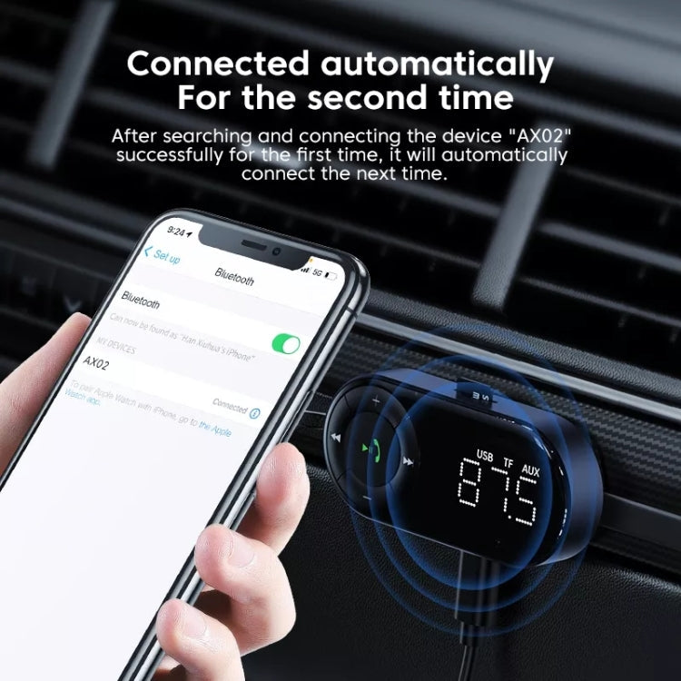 Car Bluetooth 5.2 Audio Receiver Support Wireless Calling, 5.2 Audio Receiver