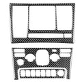 Car Carbon Fiber Control Panel Set B Decorative Sticker for Volvo XC90 2003-2014, Left and Right Drive Universal, Control Panel Set B