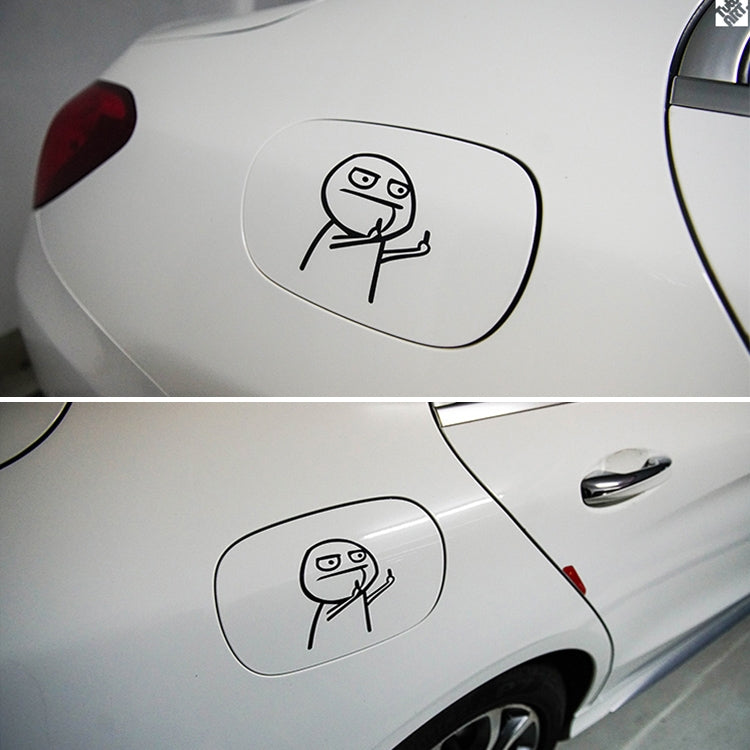 Car Cartoon Personality Decorative Sticker, Personality