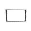 Carbon Fiber Car CD Panel Decorative Sticker for Volkswagen Golf 6 2008-2012, CD Panel