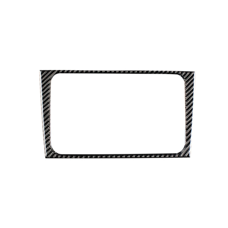Carbon Fiber Car CD Panel Decorative Sticker for Volkswagen Golf 6 2008-2012, CD Panel
