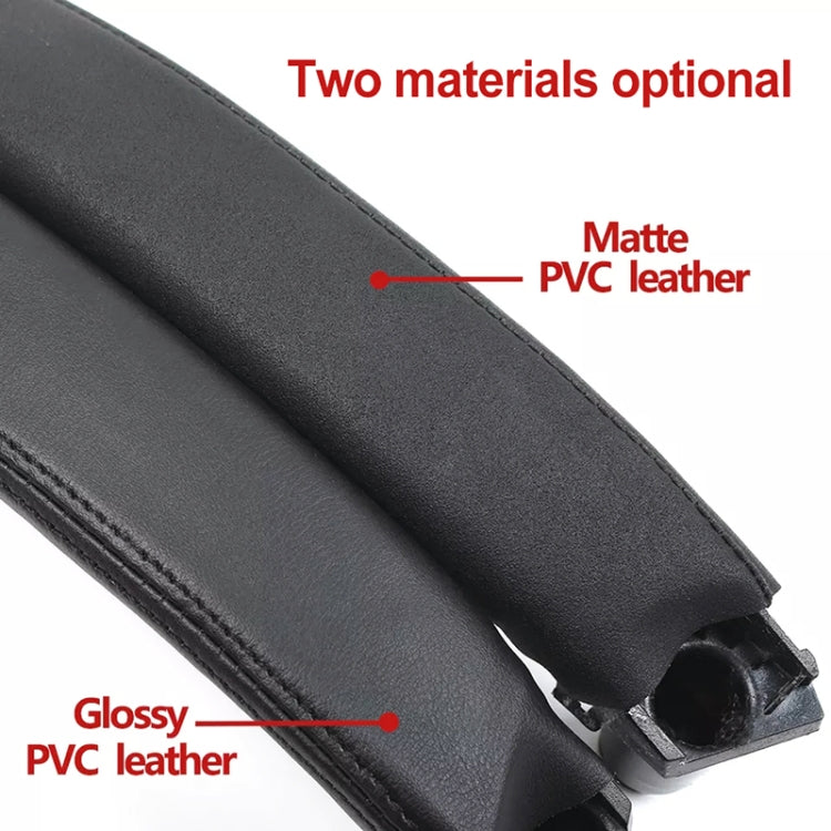 For Land Rover Discovery 2015-2019 Car Leather Texture Inside Door Right Handle LR076163, Left Driving, Leather Texture Right Handle