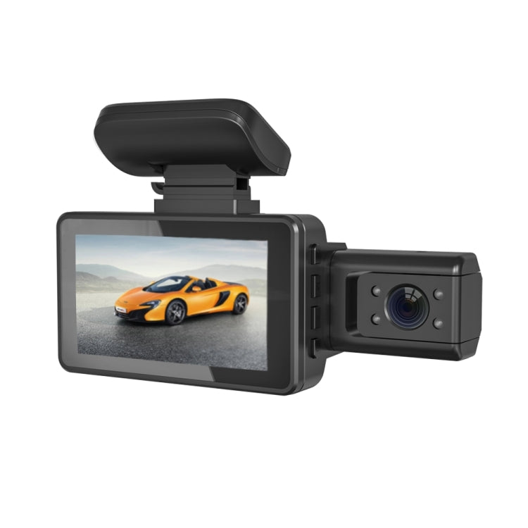 F9 Car Front and  Inner Dual Camera HD Infrared  Car Driving Recorder