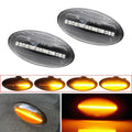 2pcs For Suzuki Grand Vitara JT 2005-2012 Car Dynamic LED Fender Side Light, For Suzuki Grand Vitara JT 2005-2012 (Transparent), For Suzuki Grand Vitara JT 2005-2012 (Transparent Black)