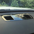 Carbon Fiber Car Instrument Large Outlet Decorative Sticker for BMW E90 2005-2012, Instrument Large Outlet