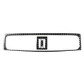 Car Carbon Fiber Middle Air Outlet Decorative Sticker for Lexus IS250 300 350C 2006-2012, Left and Right Drive Universal