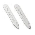 B&C Collar Stiffeners In Sterling Silver
