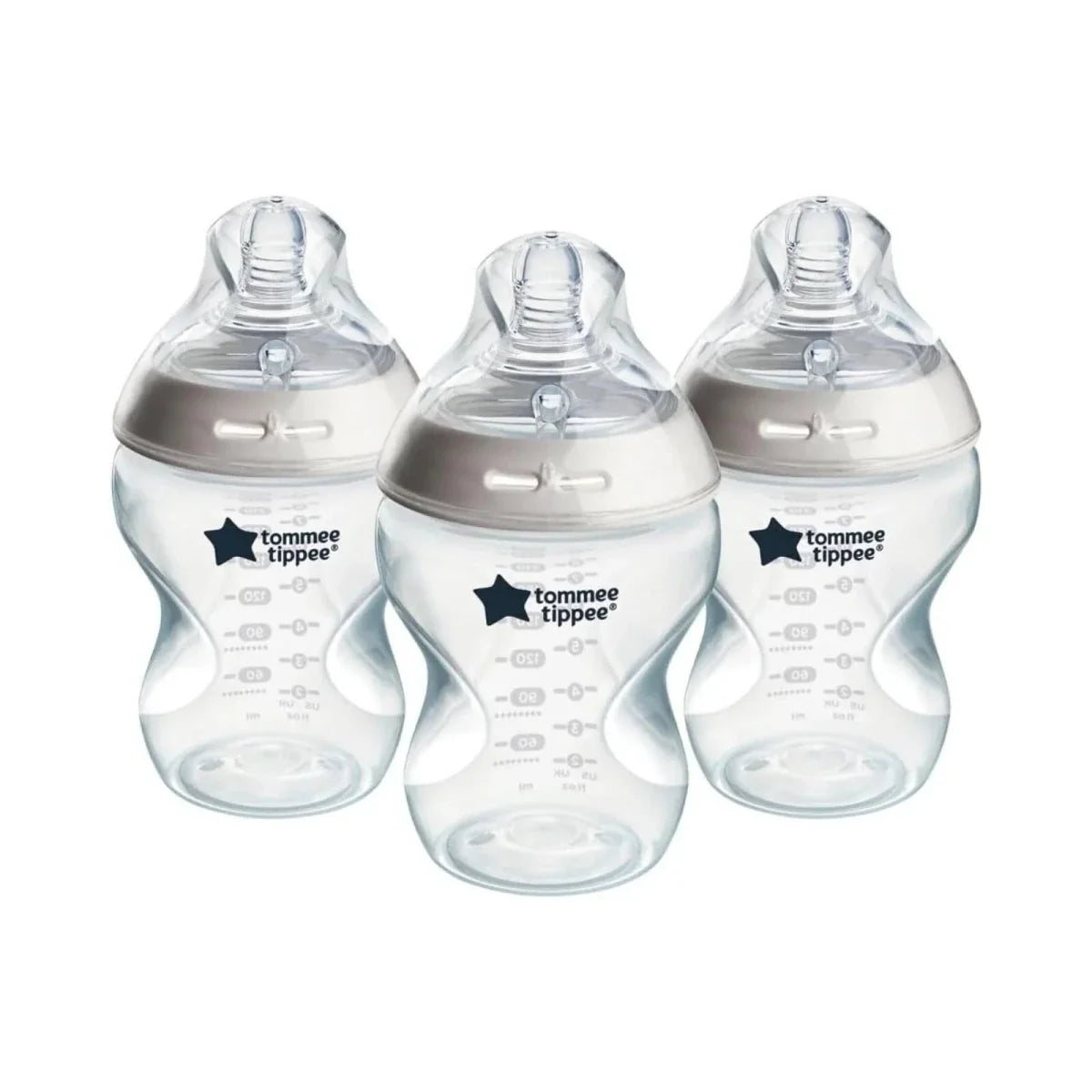 Tommee Tippee Closer to Nature Baby Bottle 260ml Pack of 3