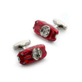 Crimson Racer Cufflinks
