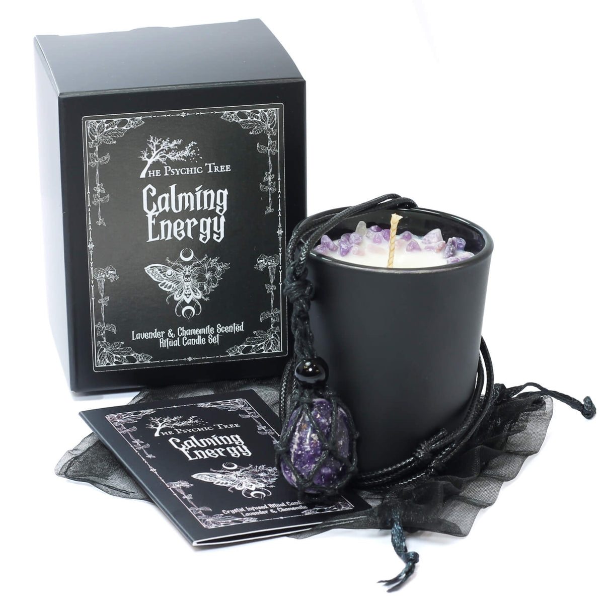 Crystal Infused Ritual Candles - The Complete Set