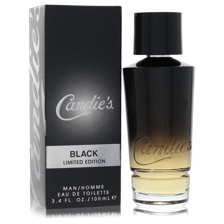 Candies Black Eau de Toilette Spray for Men 3.4 oz / 100 ml Limited Edition