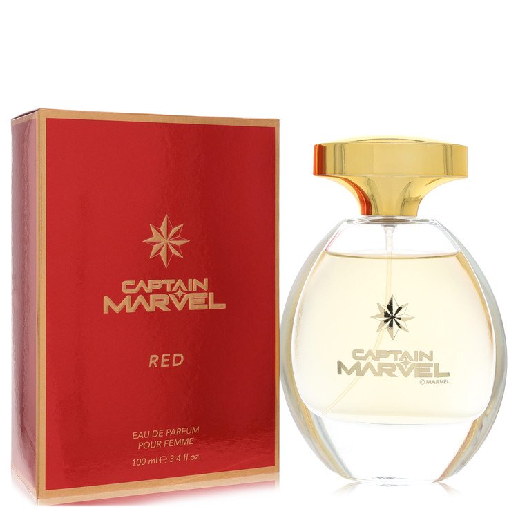 Marvel Captain Marvel Red Eau De Parfum Spray 3.4 oz / 100 ml for Women