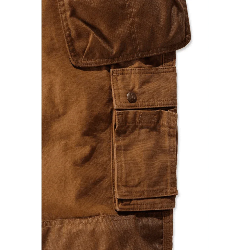 Carhartt 100233 Multi Pocket Ripstop Pant Work Trouser BROWN