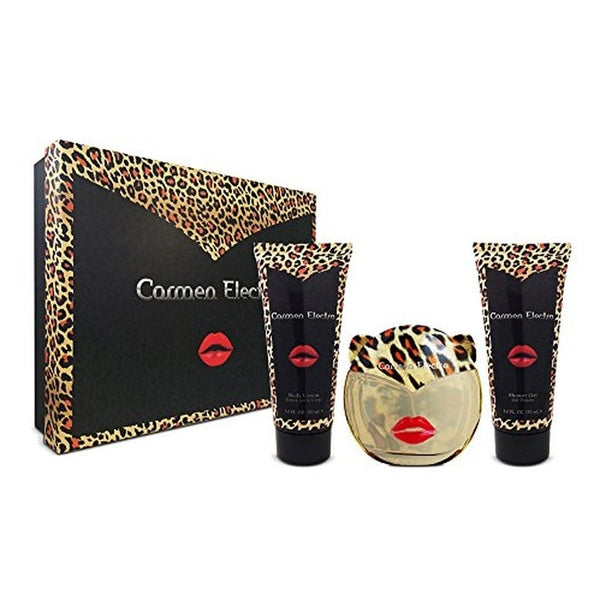 Carmen Electra Rrrr! Gift Set 100ml EDP + 150ml Shower Gel + 150ml Body Lotion