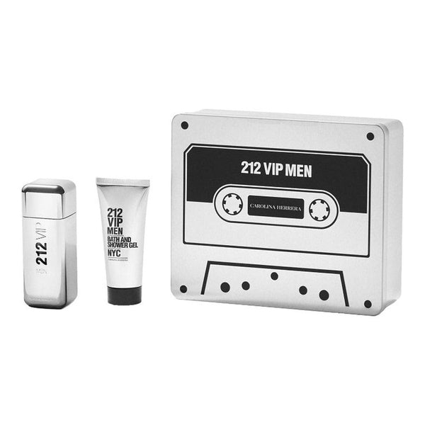 Carolina Herrera 212 VIP Men Gift Set 100ml EDT + 100ml Shower Gel
