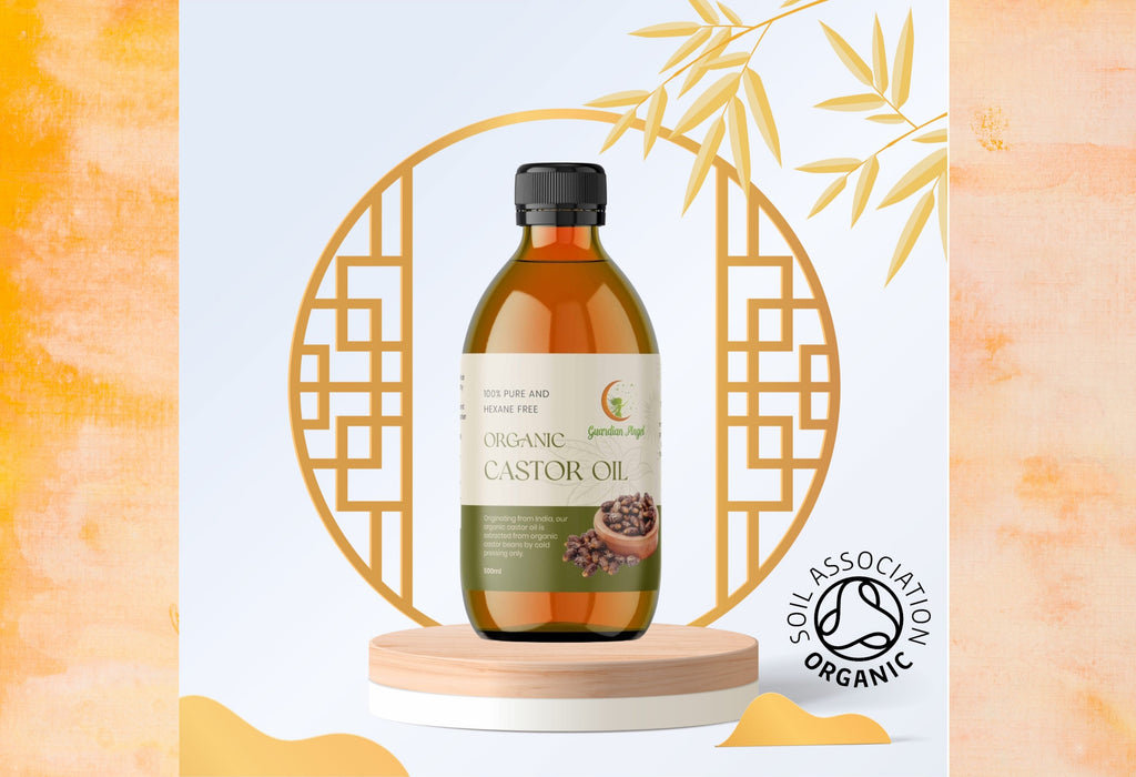 Organic Castor Oil - Virgin Cold Pressed, Ethically Sourced and Hexane Free