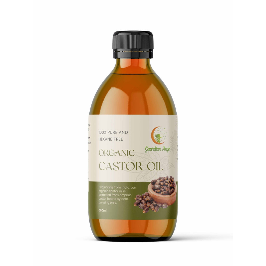 Organic Castor Oil 2 Piece Pack with a Bamboo Body Wrap (Up to 40" Waist)