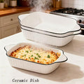 Ceramic Baking Dishes - 3pcs set