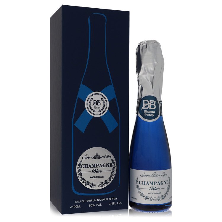 Bharara Beauty Champagne Blue Eau De Parfum Spray for Men 3.4 oz / 100 ml