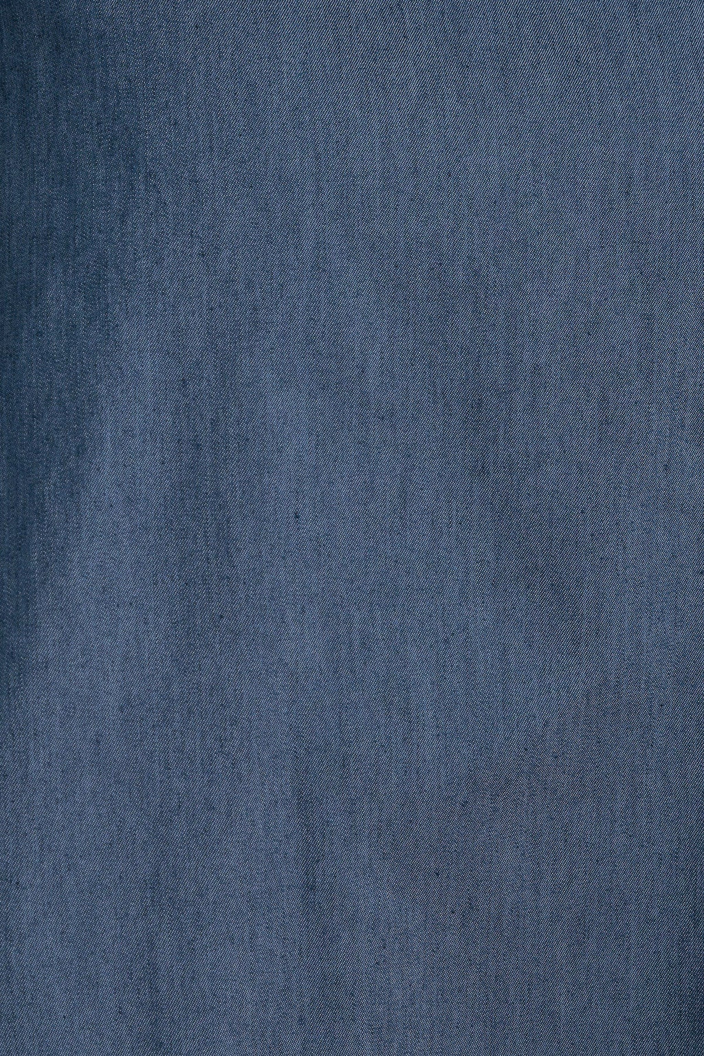 Tyler Chambray Wide Leg Trouser - Dark Grey