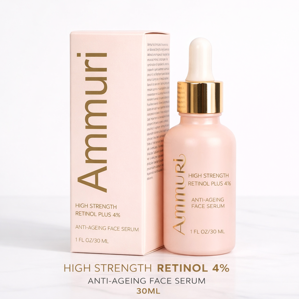 Ammuri Retinol 4% + Apple Stem Cell Serum | High-Strength Evening Renewal 30ml