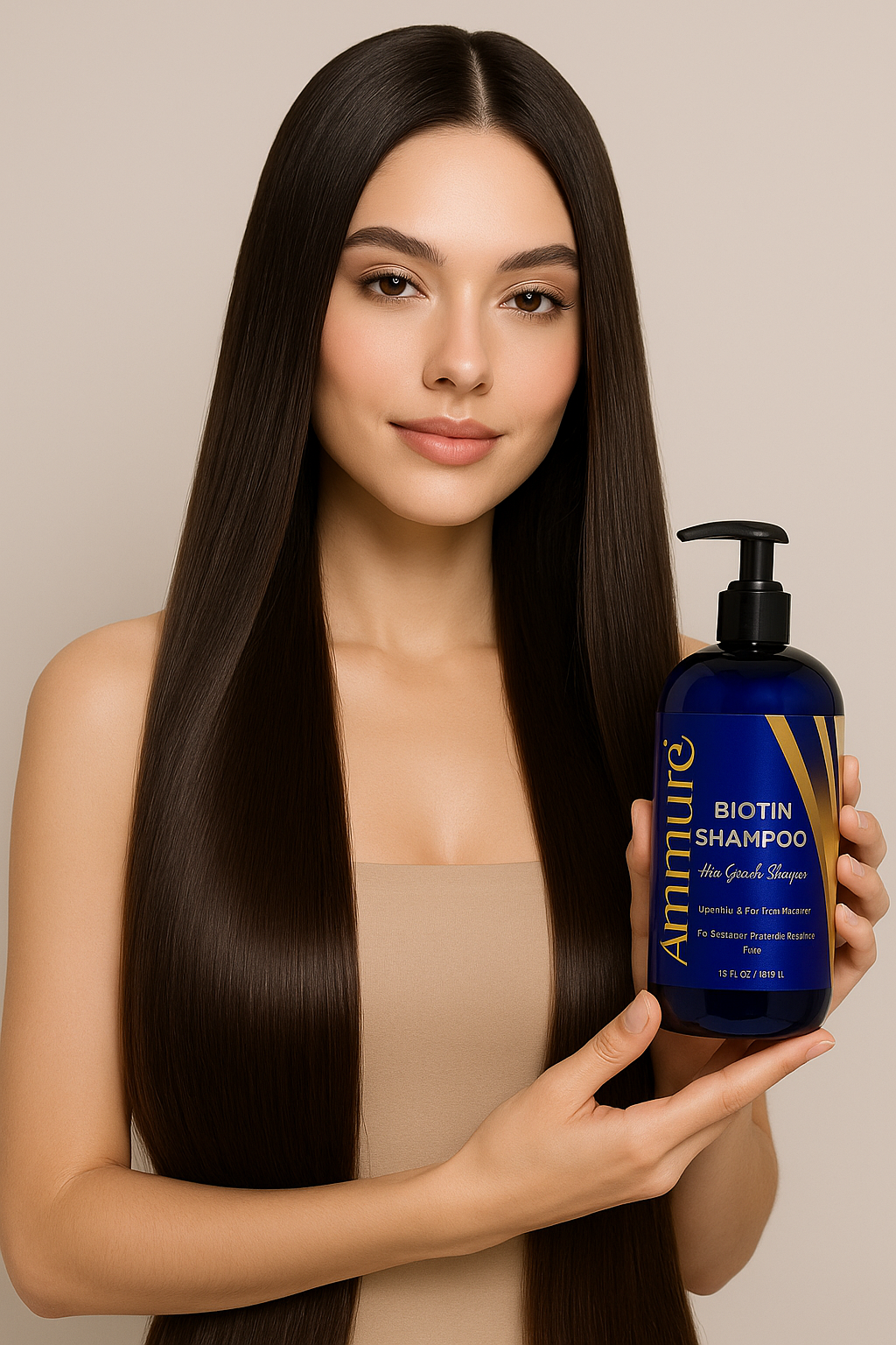 Ammuri Biotin & Caffeine Shampoo — Set of 2 x 473ml | Fuller-Looking Hair
