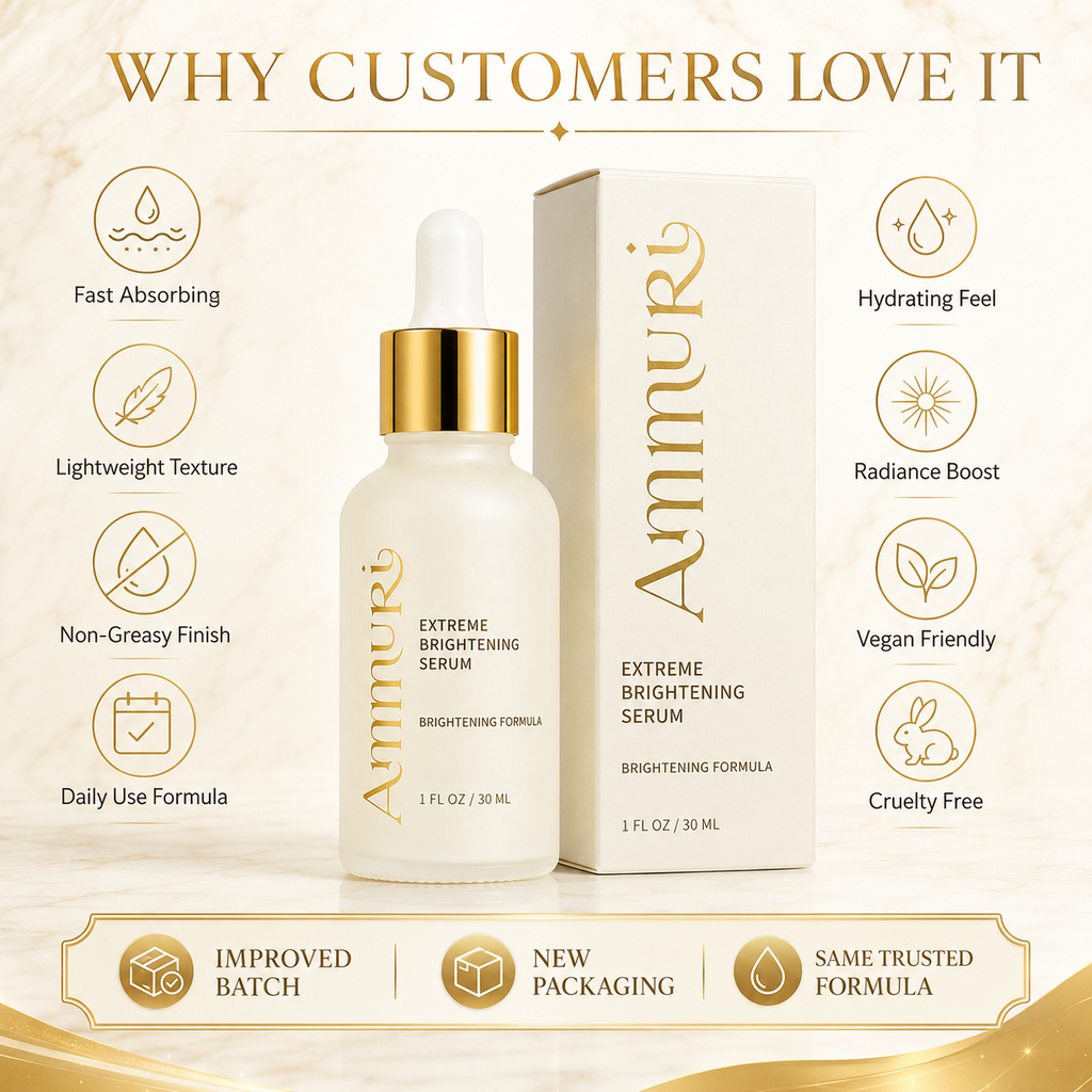 Ammuri Extreme Brightening Serum 30ml | Dark Spot & Radiance Serum