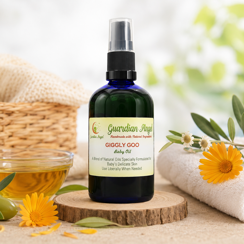 Giggly Goo - All Natural Baby Oil (Vegan).