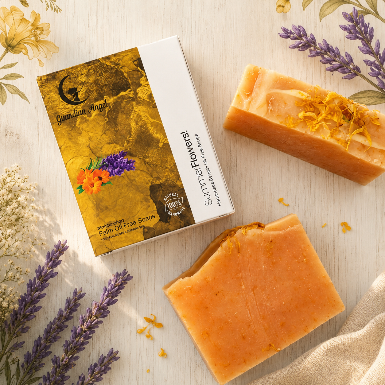 Summer Flowers - A Fresh Scented Soap Bar