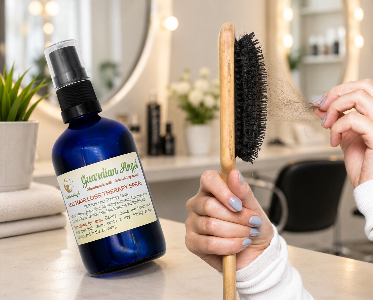 SOS Hair Loss Spray - We Have a Solution !!!