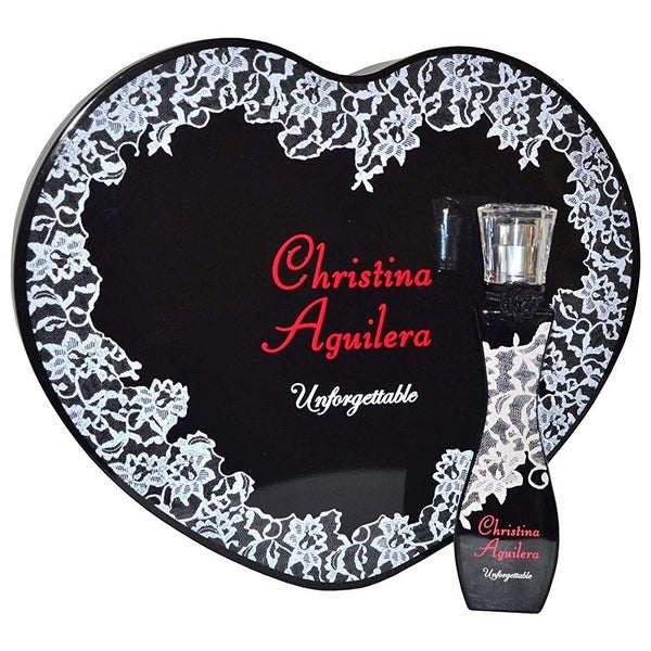 Christina Aguilera Unforgettable Gift Set 30ml EDP + Tin Heart Box