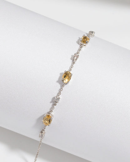 Mini Set 2 - Citrine Jewellery Set in Sterling Silver