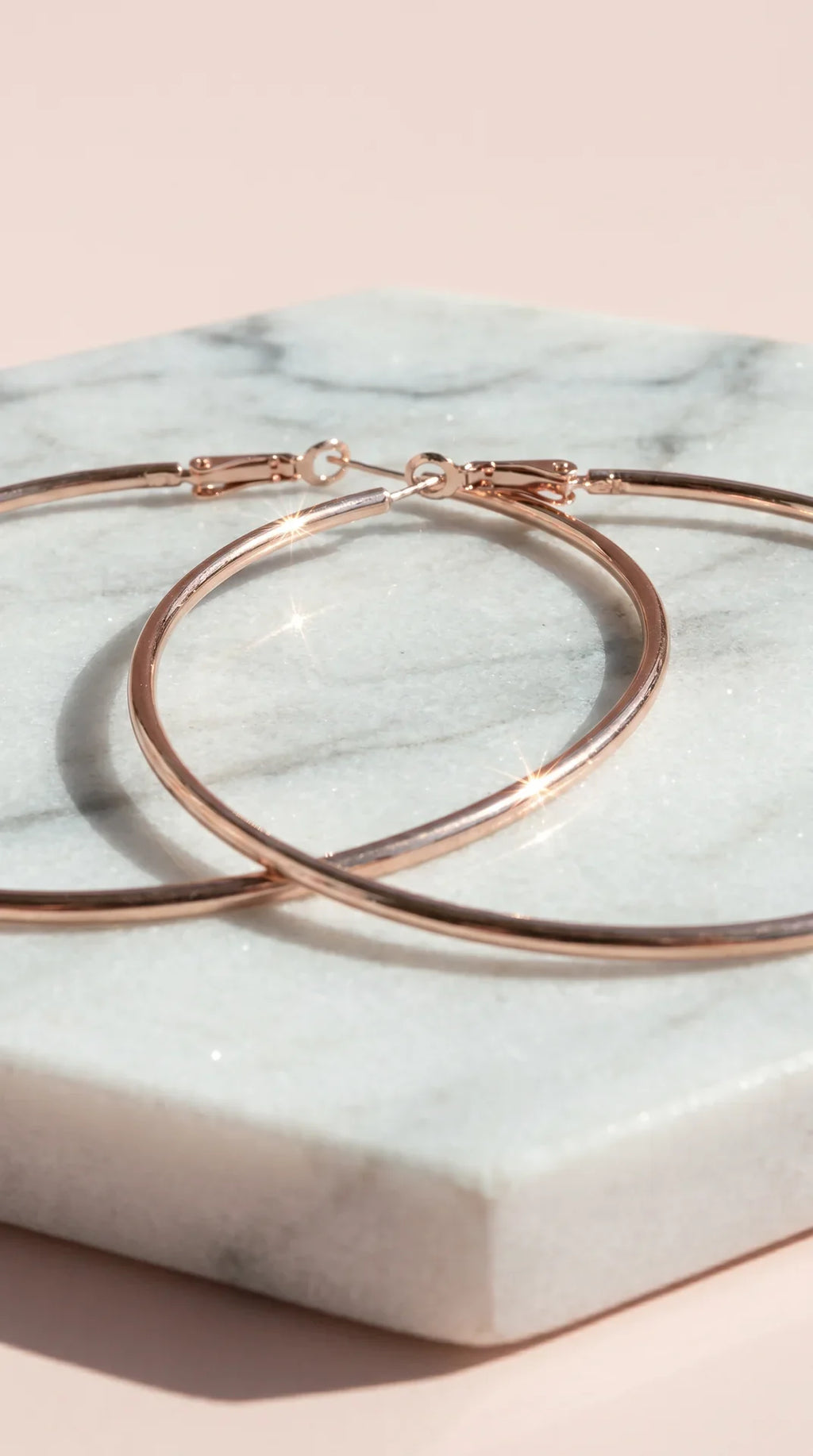Medium Classic Hoop Earrings