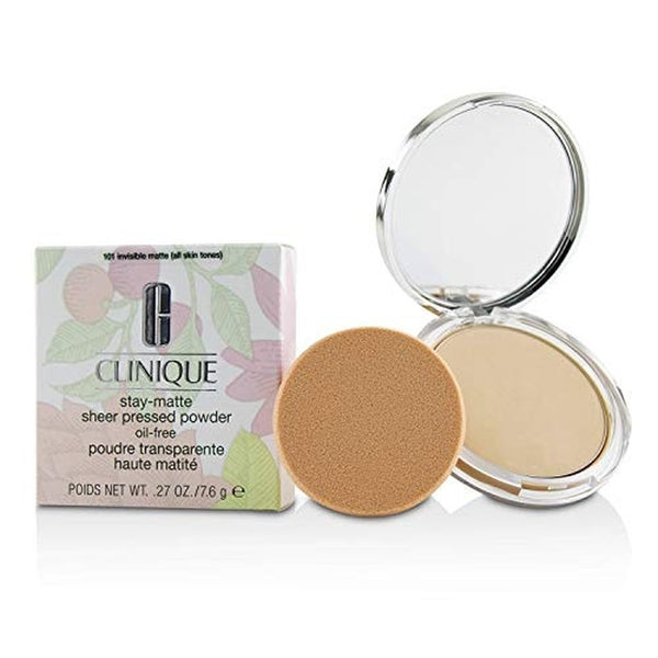 Clinique Stay-Matte Sheer Pressed Powder 7.6g - 101 Invisible Matte