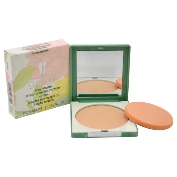 Clinique Stay-Matte Sheer Pressed Powder - Stay Buff
