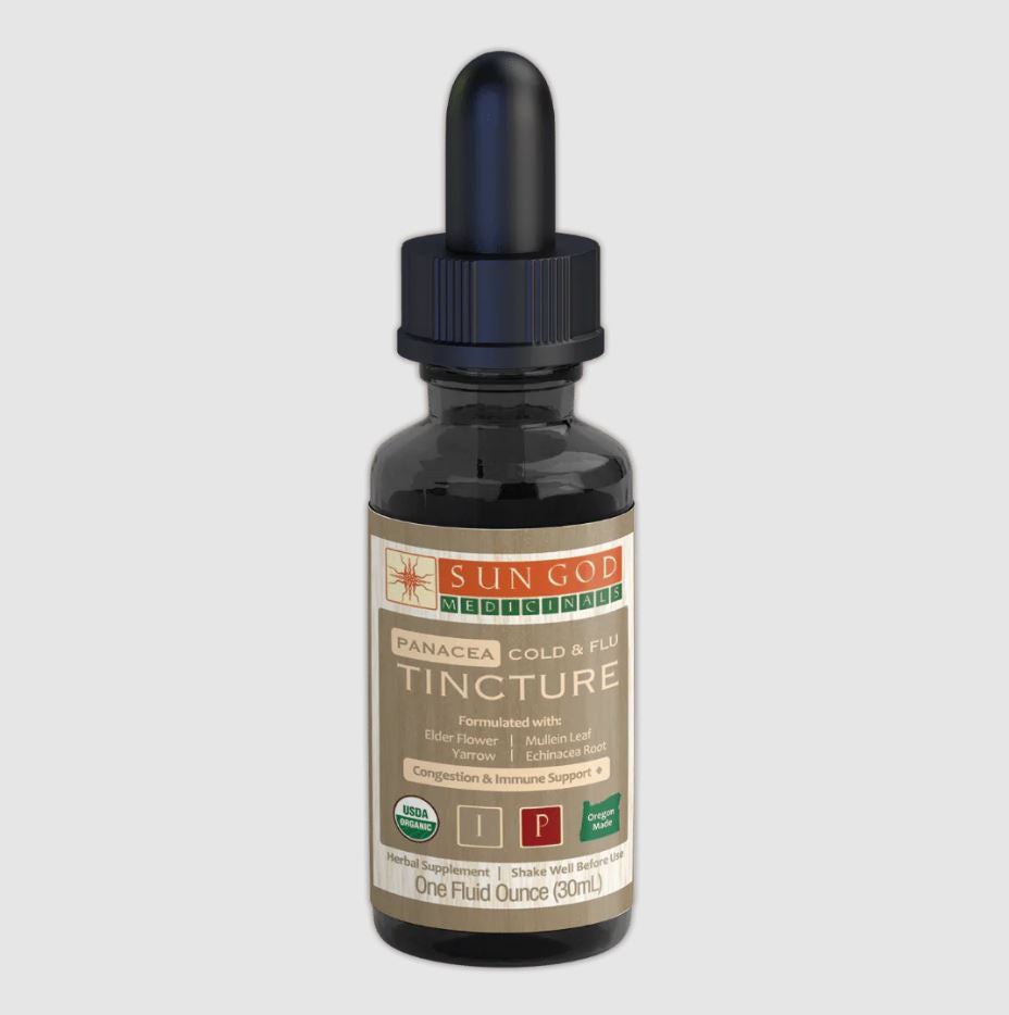 Organic Cold and Flu Organic Tincture - COLD, FLU & SINUS RELIEF