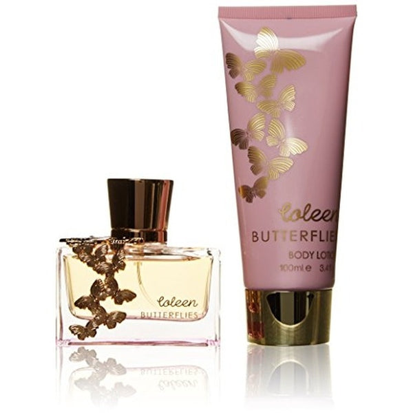Coleen Rooney Butterflies Gift Set 50ml EDT + 100ml Body Lotion