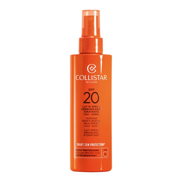 Collistar Perfect Tanning Moisturizing Milk SPF20 200ml Spray