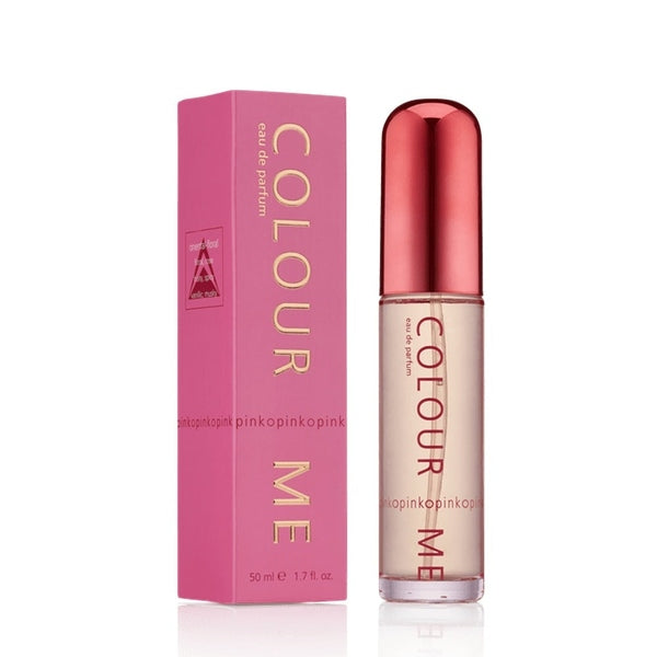 Colour Me Pink Gift Set 50ml PDT Spray + 10ml Roll-on Perfume
