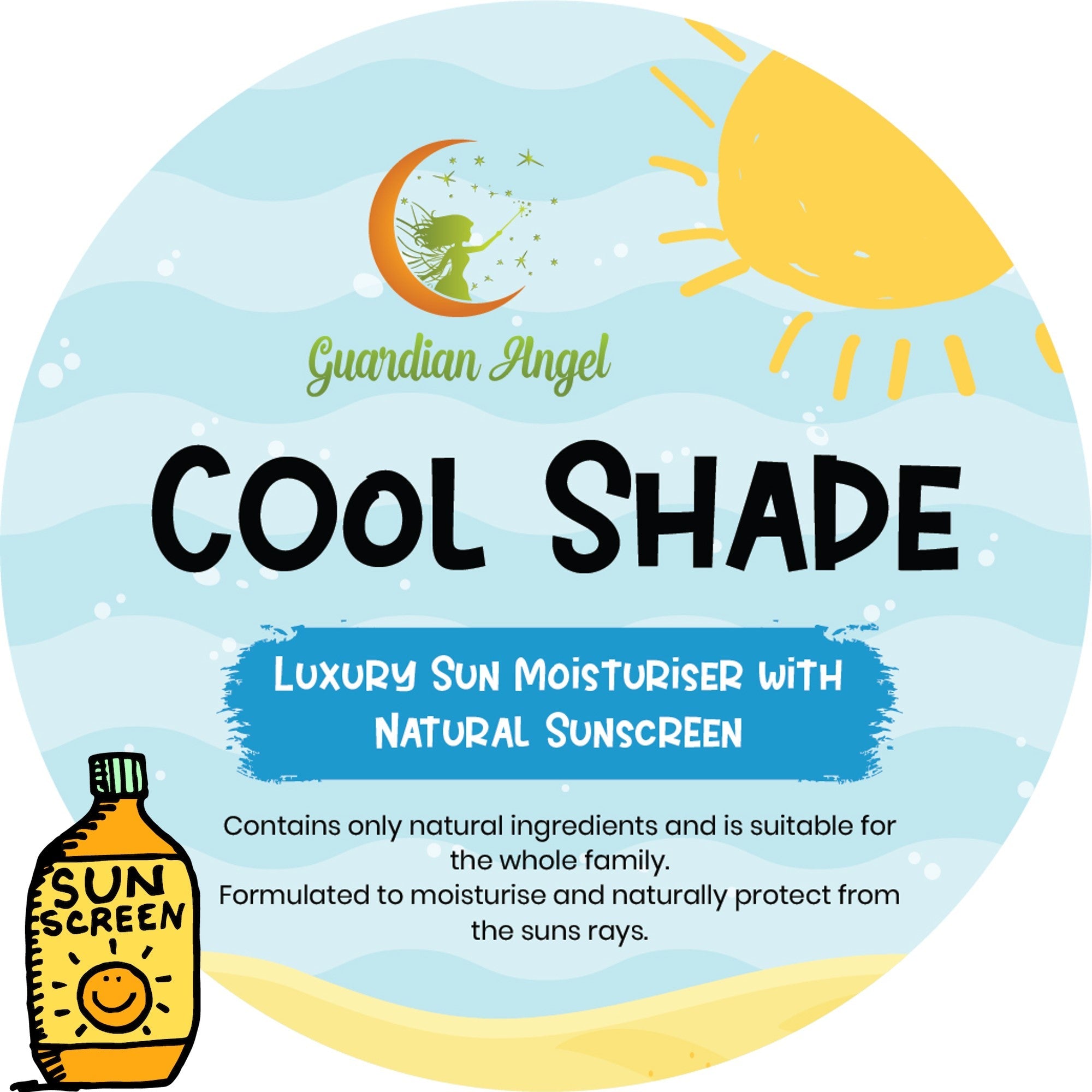 COOL SHADE Natural Mineral Sun Cream - Naturally Protect and Care