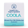 Coola Mineral Sun Silk Moisturizer Sunscreen SPF30 44ml - 360 Full Spectrum