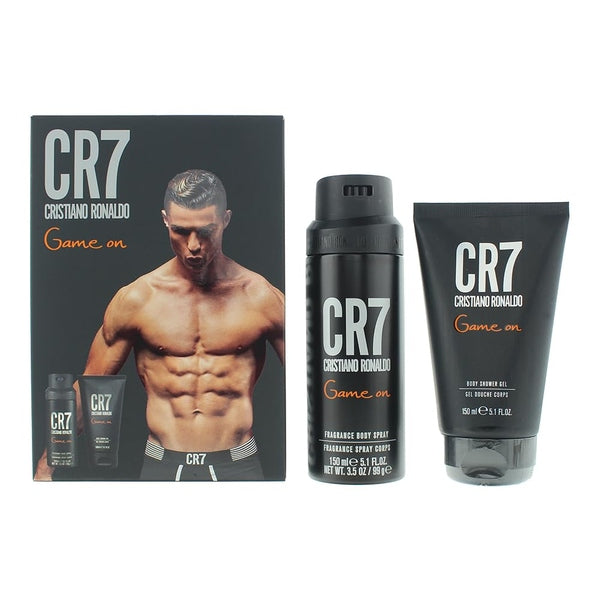 Cristiano Ronaldo CR7 Game On Gift Set 150ml Shower Gel + 150ml Body Spray