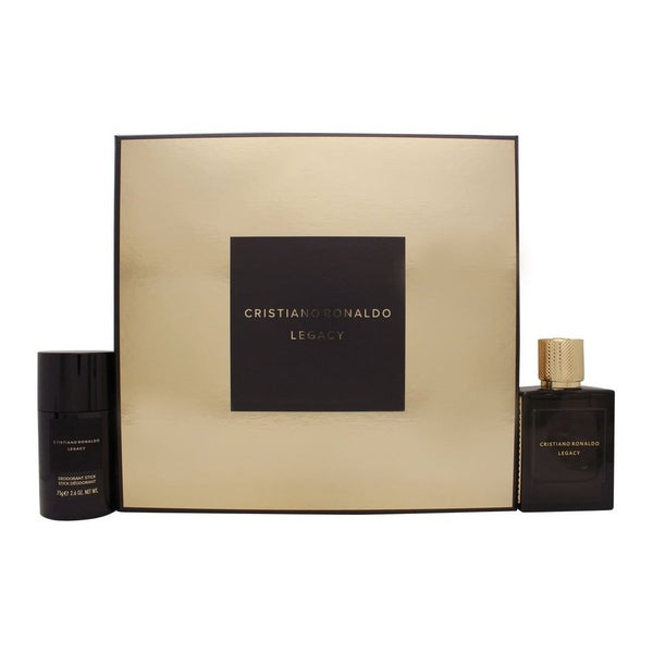 Cristiano Ronaldo Legacy Gift Set 50ml EDT + 75gr Deodorant Stick