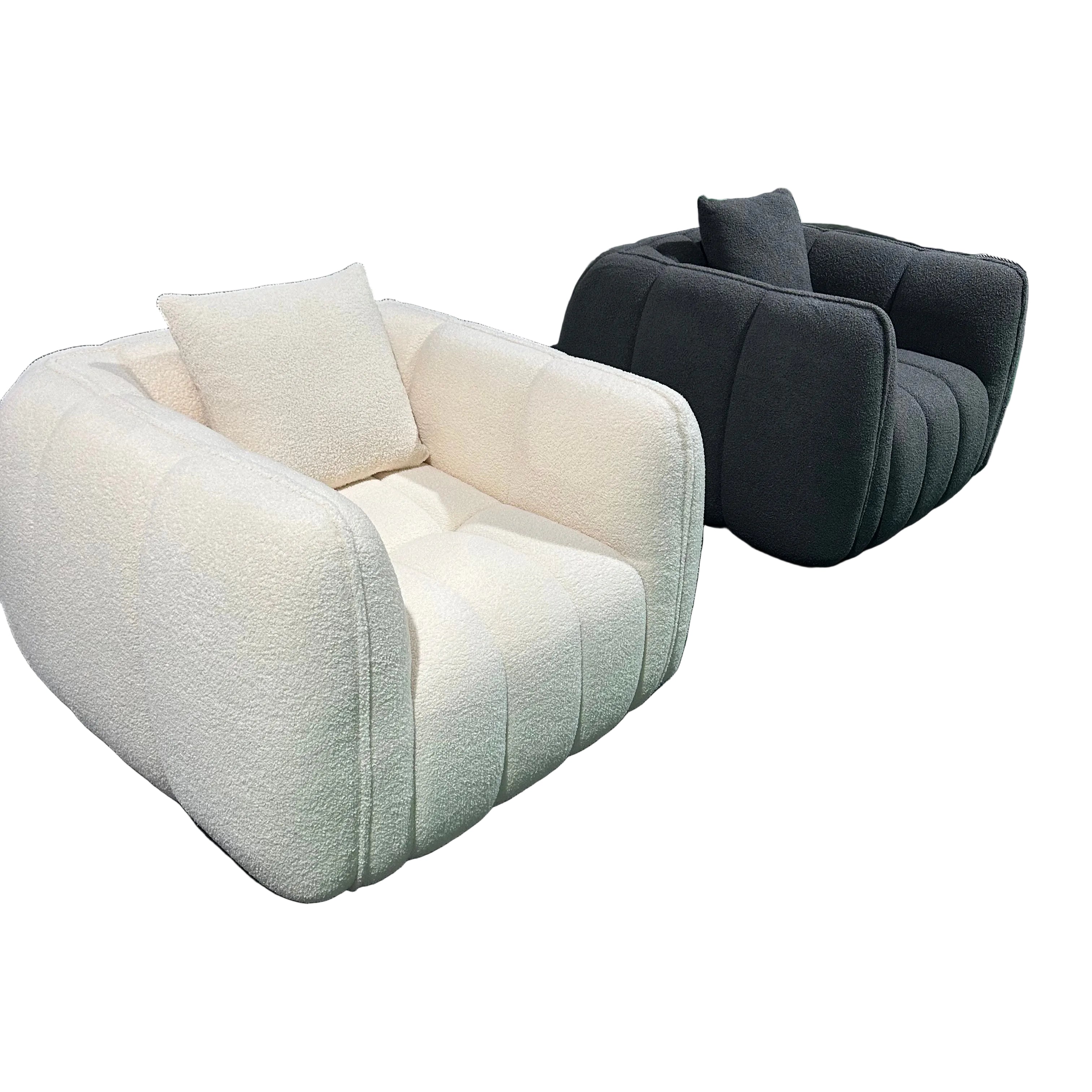 Cloud Comfort Boucl  Armchair