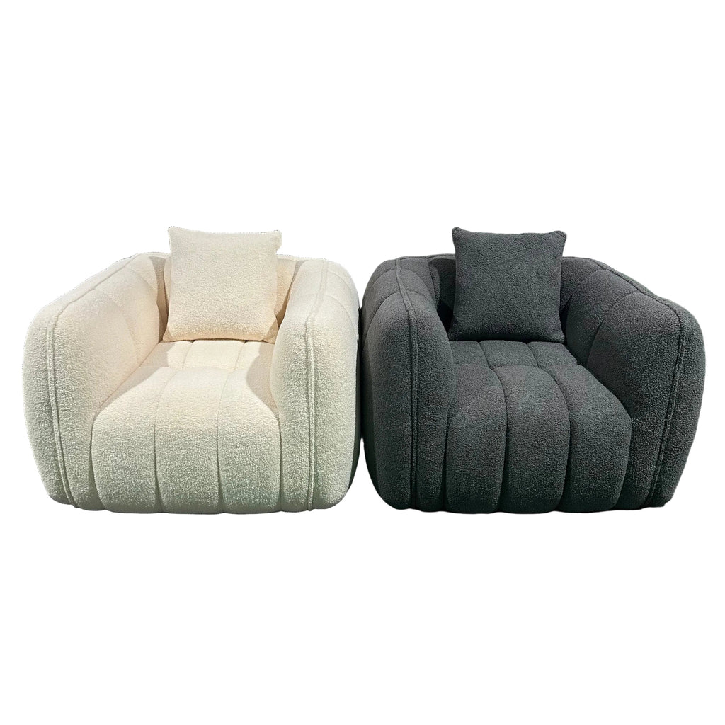 Cloud Comfort Boucl  Armchair
